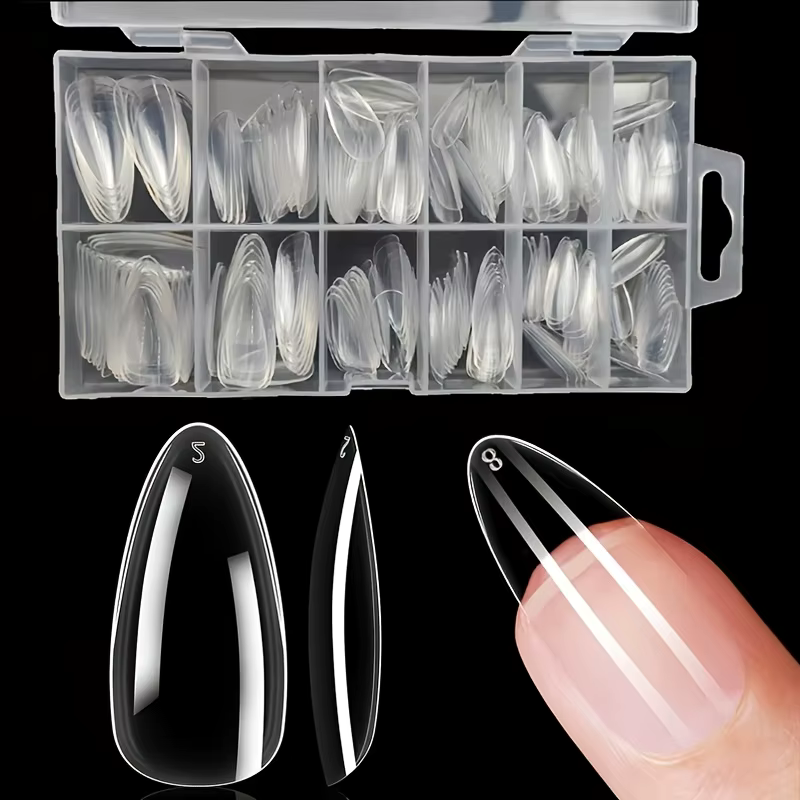 Autocollants pour ongles en Gel doux et Long