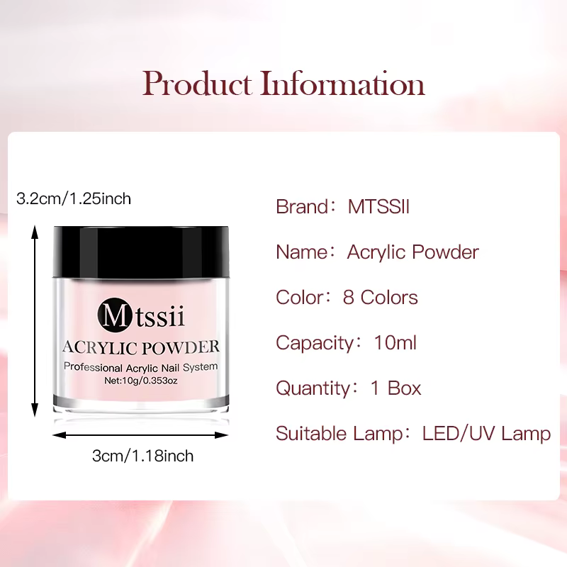 Poudre acrylique 10 ml