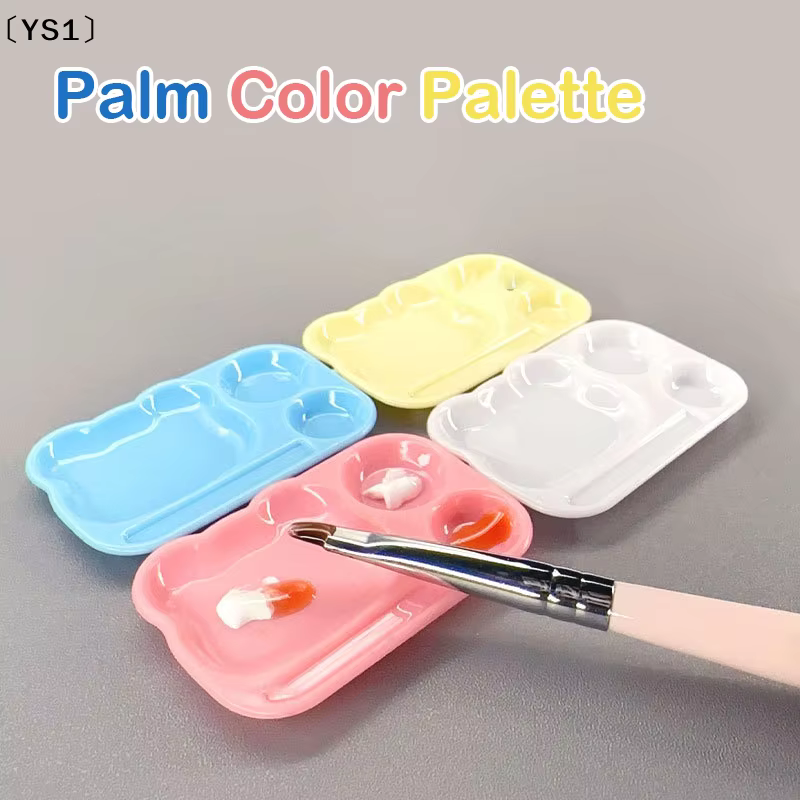 〔YS1〕Palette de couleurs pour nail art en plastique