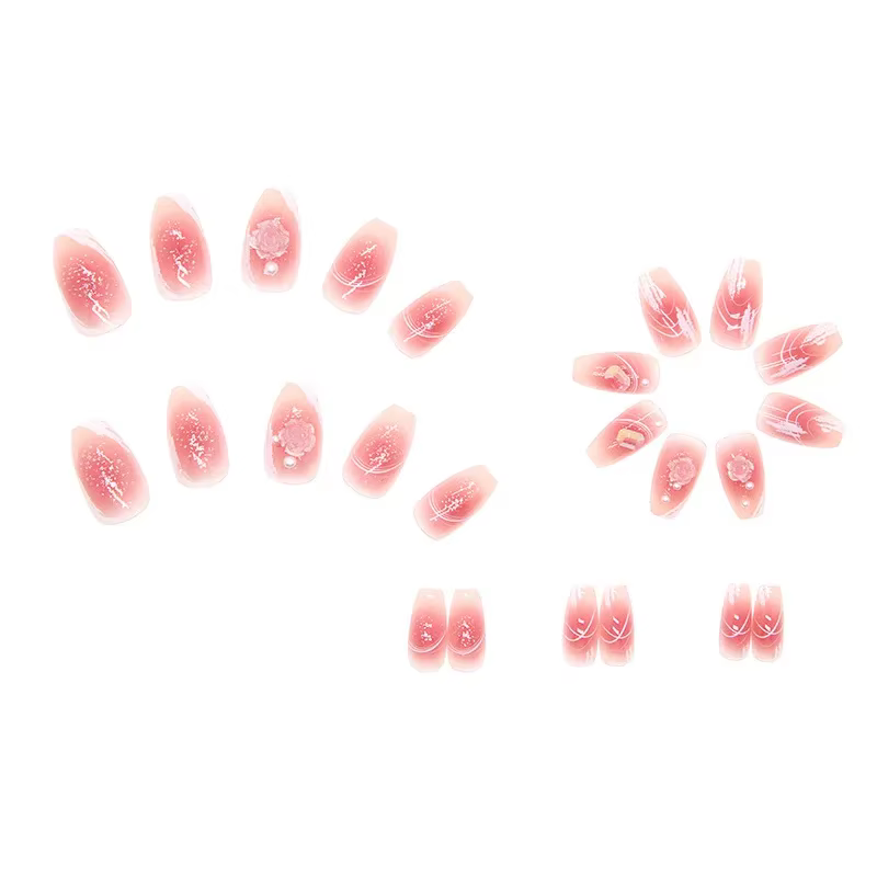 Pearl Instituts-Verhéritage à ongles rose brillant pour manucure