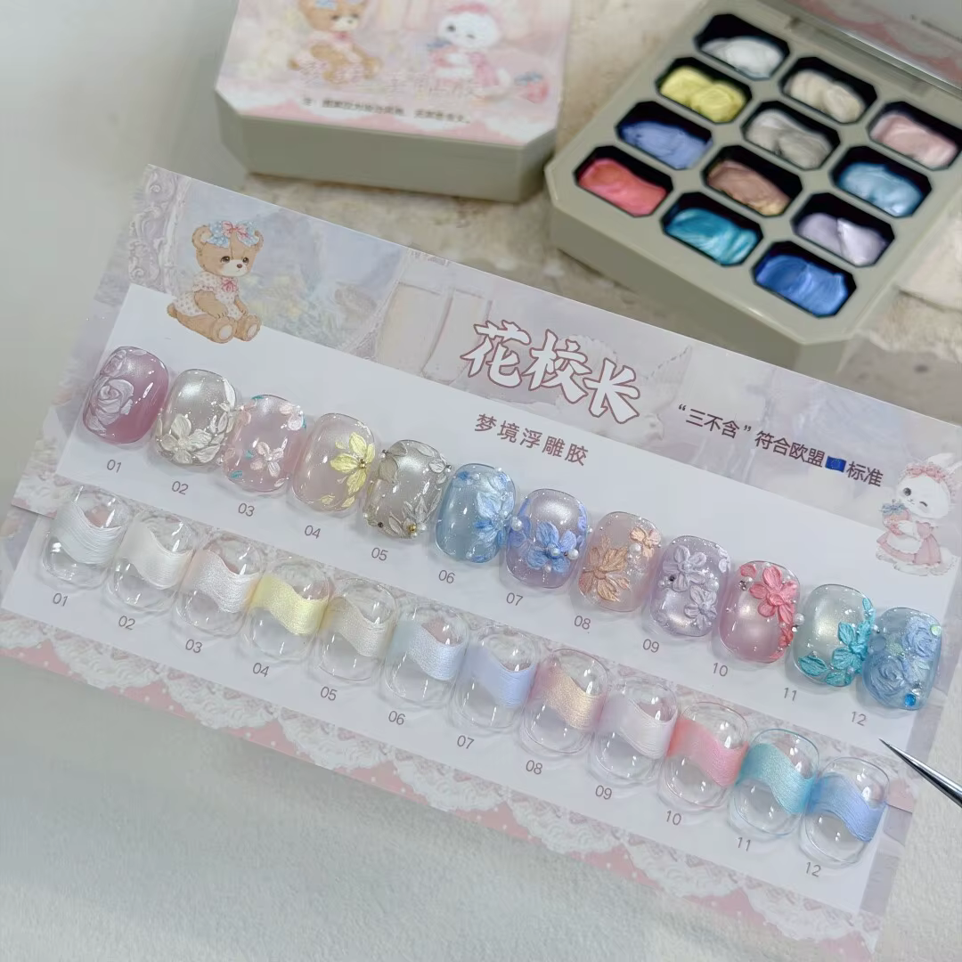 Gel de sculpture UV/LED sans TPO/HEMA pour nail art
