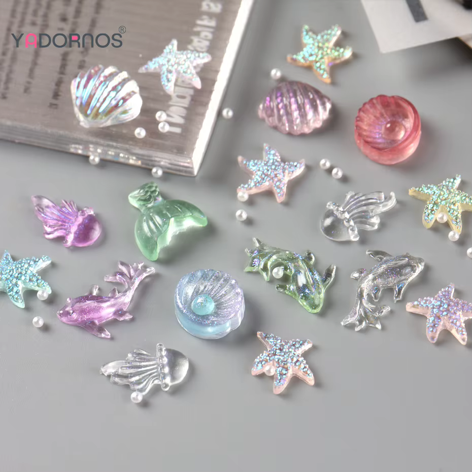 Accessoires de nail art Océan Cartoon