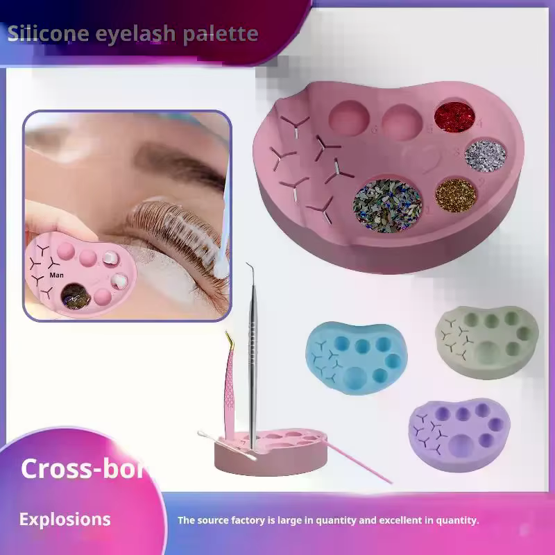 Palette de manucure en Silicone