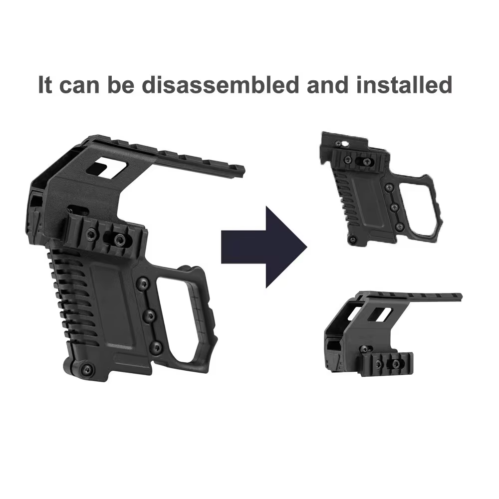 Accessoires de dispositif de chargement de pistolet à eau à montage sur Rail G1-5 G17 G18 G19, adaptateur de remplacement rapide sous-baril, accessoires pour pistolet jouet