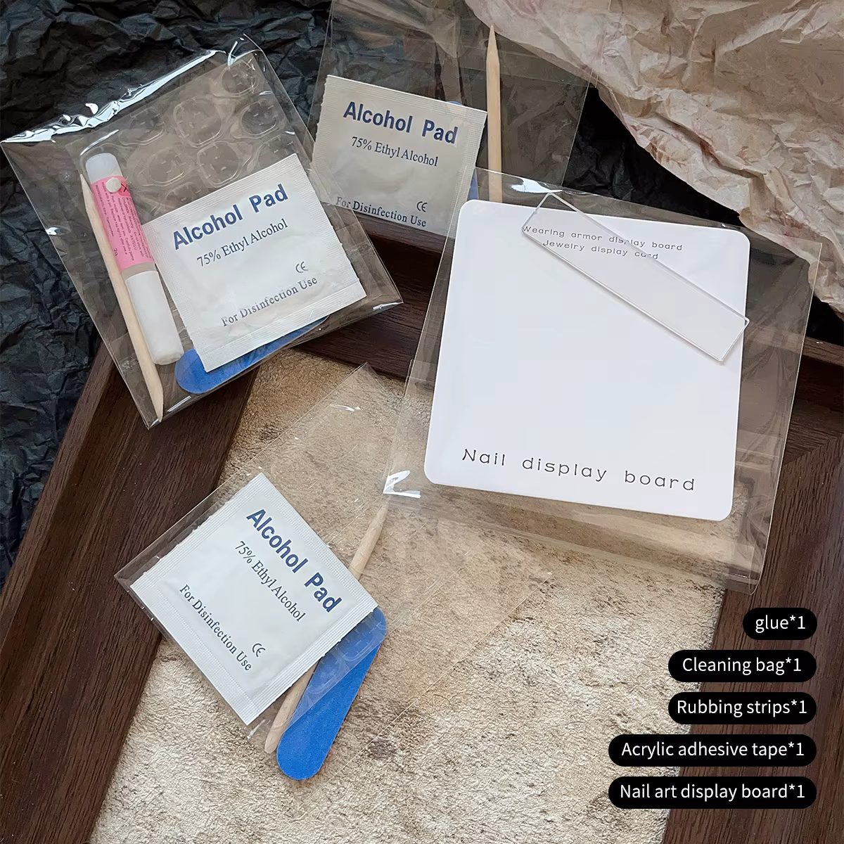 Ensemble de kit d'ongles multifonctionnel