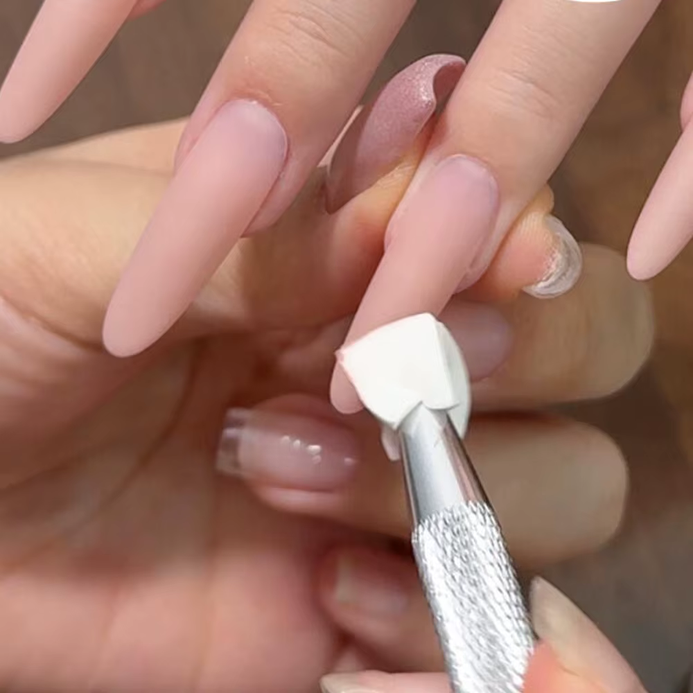 1 boîte de vernis à ongles Gel rose pêche Pat