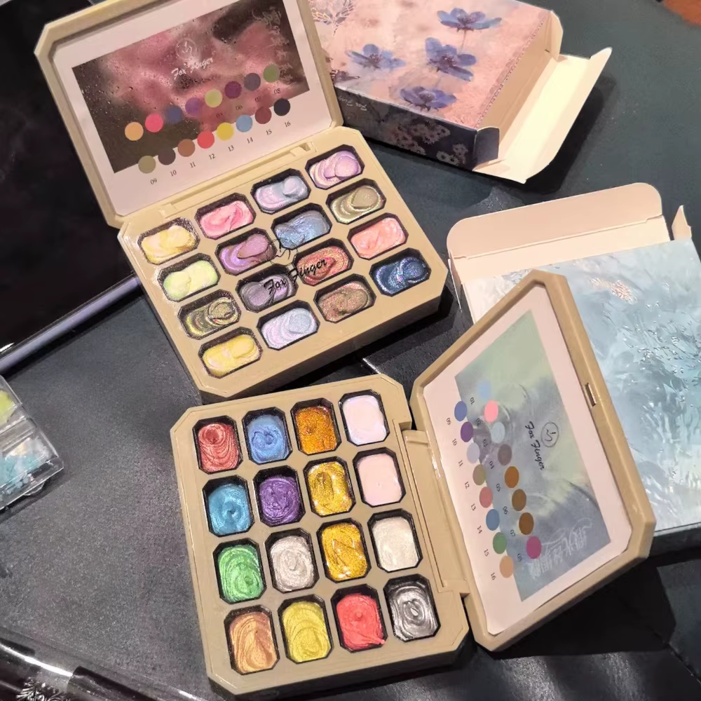 Gel à ongles satiné en relief 16 couleurs