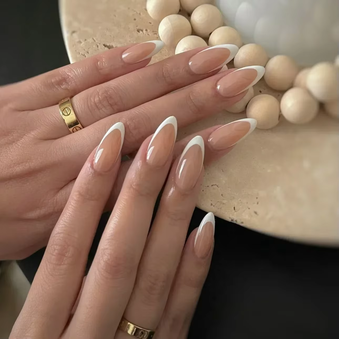 Faux Ballet Français Simple Orange avec Colle Petit et Court