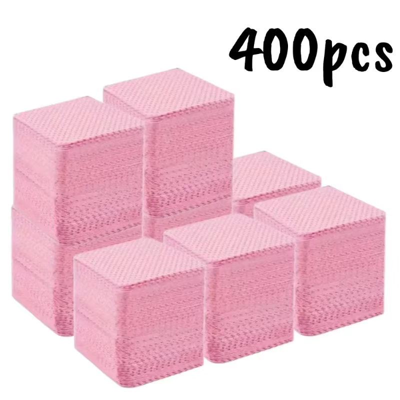20/600 lingettes démaquillantes sans peluches pour ongles