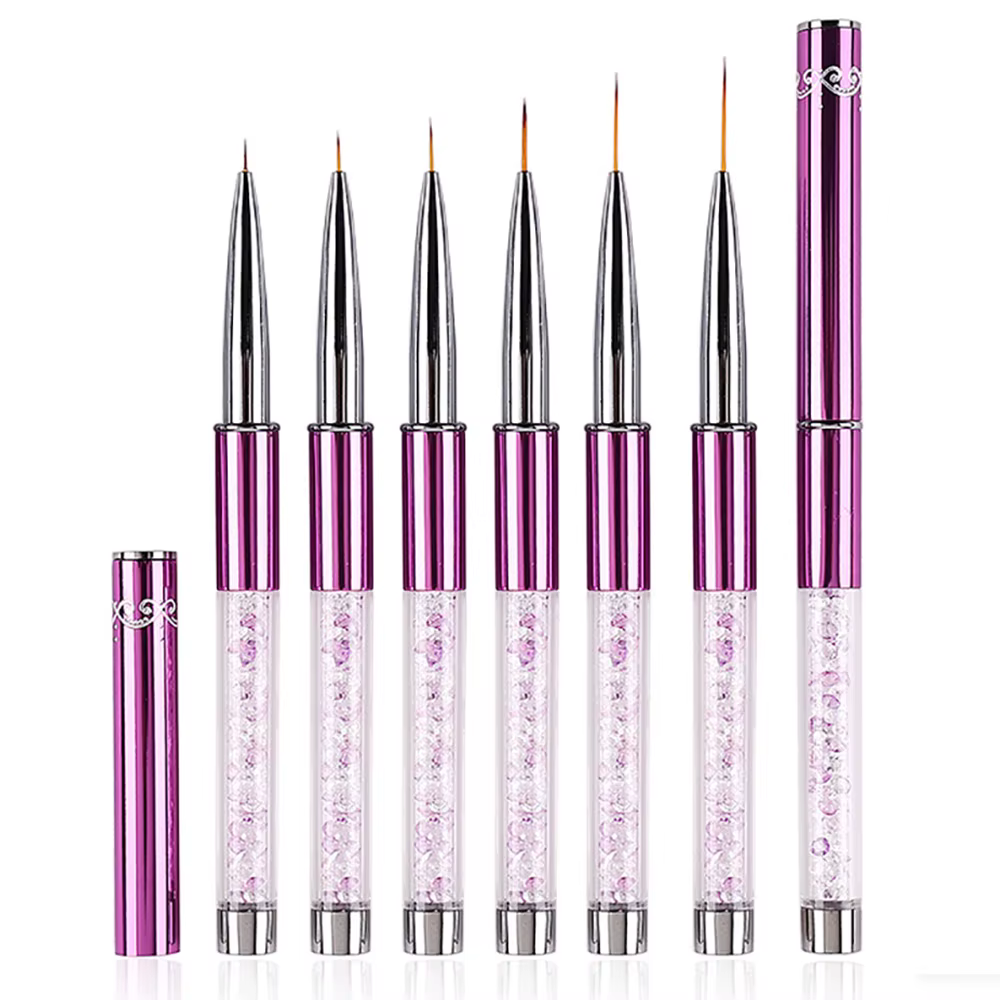 Stylo de peinture de ligne de brosse d'art d'ongle Gel UV outils de manucure 1 pièces