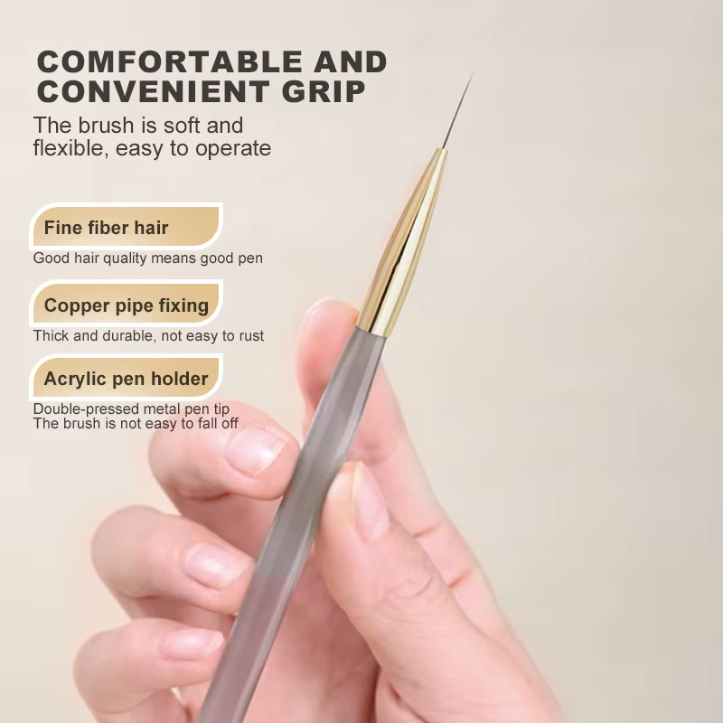 Pinceaux de revêtement pour Nail Art