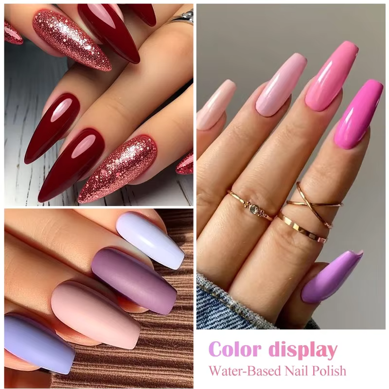 Vernis à ongles à base d'eau