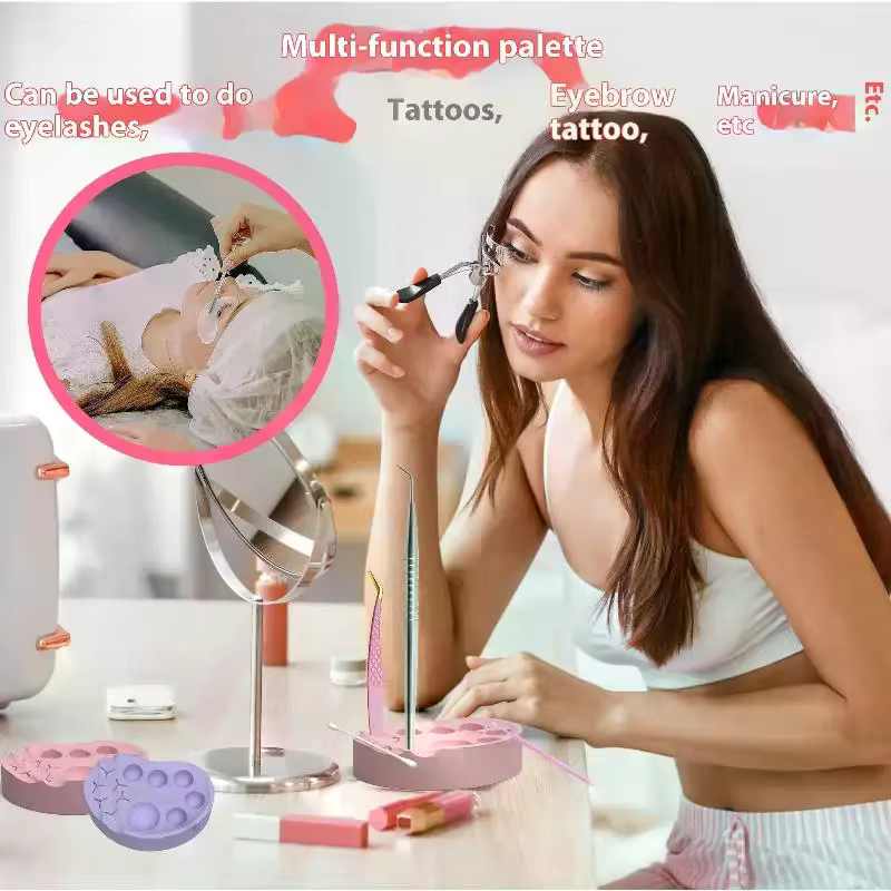 Palette de manucure en Silicone