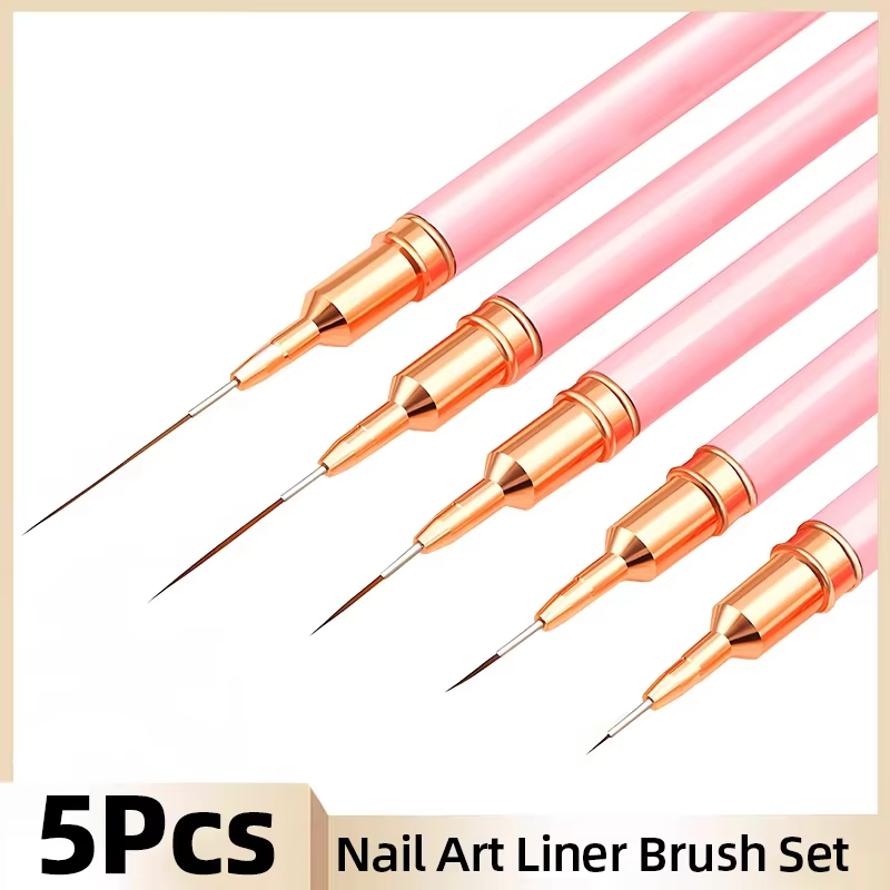 Ensemble de pinceaux pour revêtement d'ongles