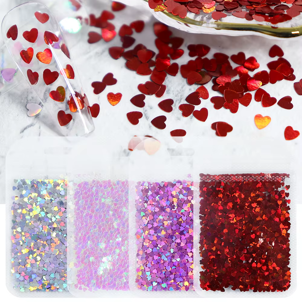 Paillettes Holographiques pour Ongles