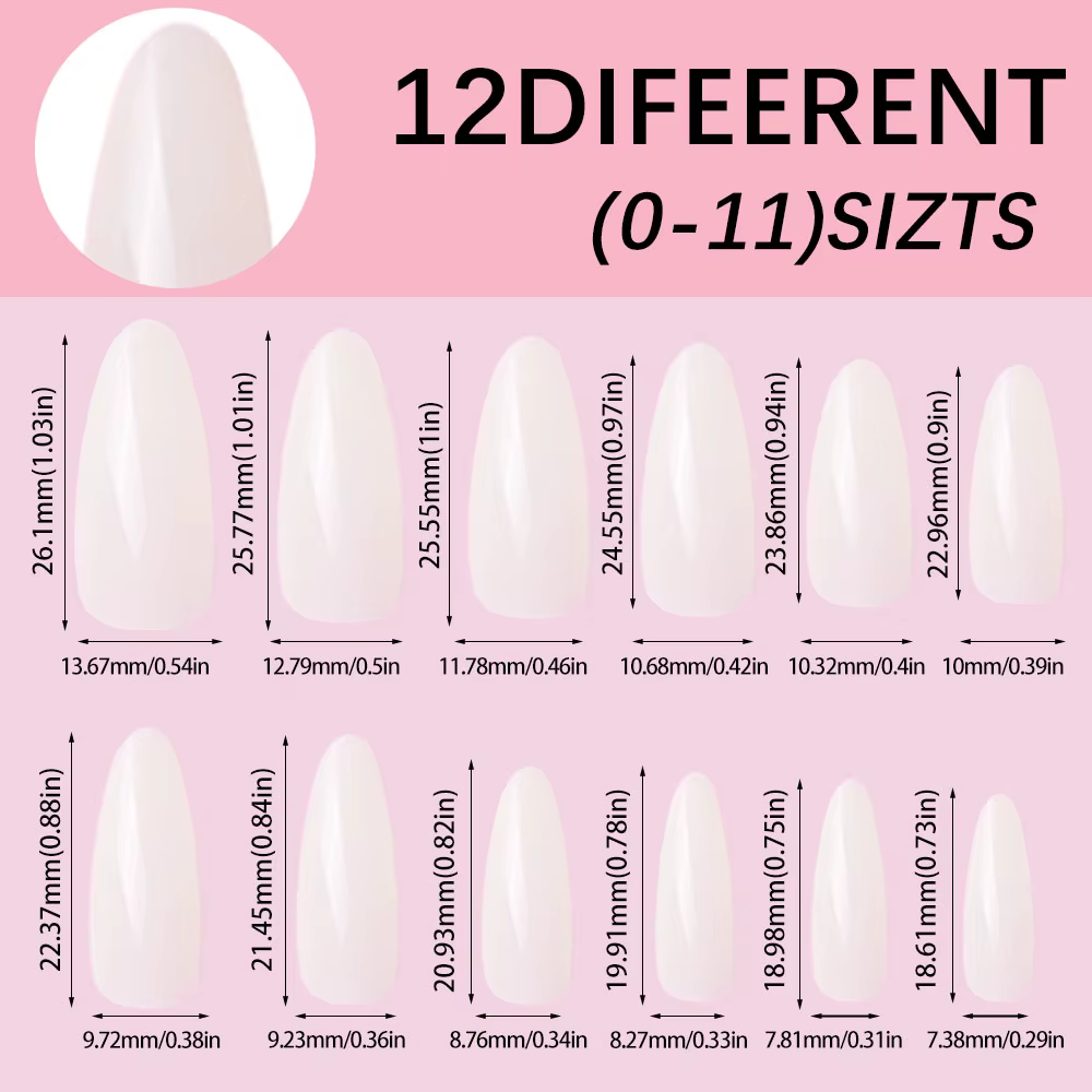 Faux ongles artificiels réutilisables pour femmes