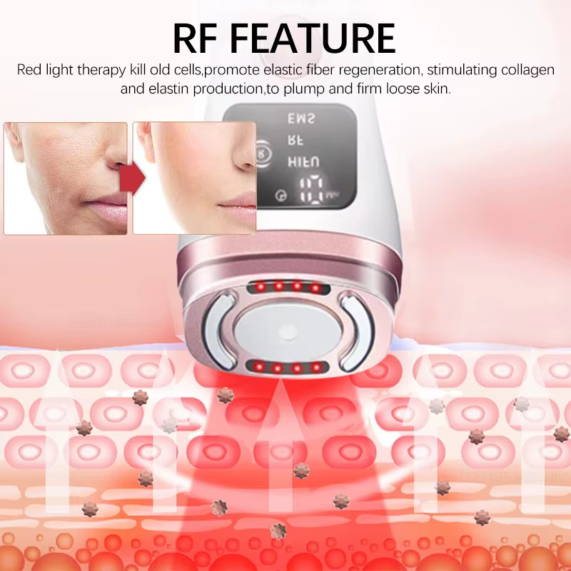 Nouvel appareil de beauté facial à radiofréquence ultrasonique HIFU mini, micro-courant EMS, instrument de soin de la peau raffermissant, outil anti-rides