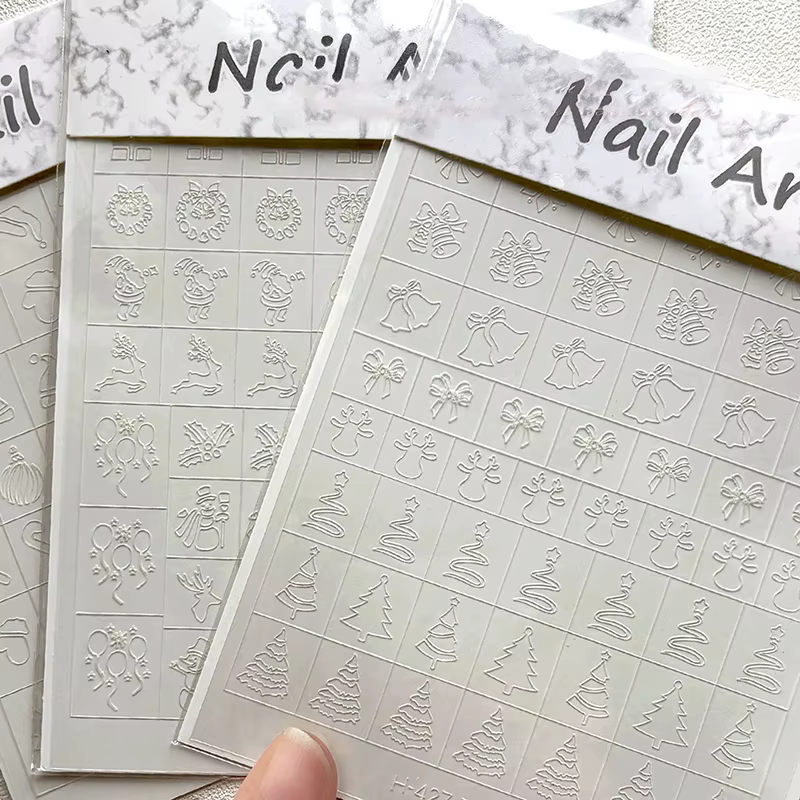 Pochoir d'aérographe pour ongles