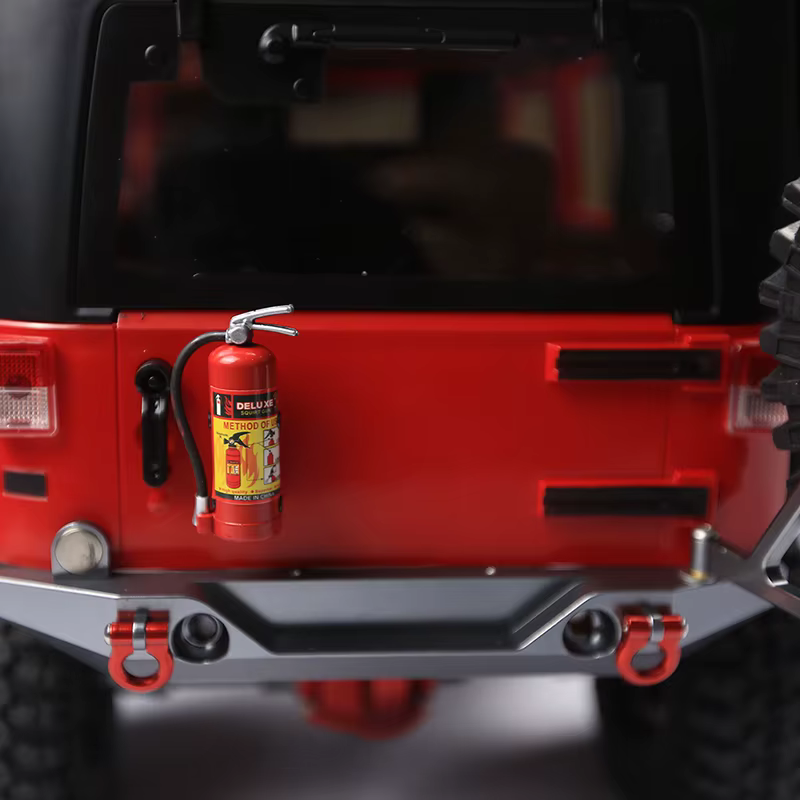 Pièces d'extincteur modèle pour Axial SCX10 TRX4 modèle d'extincteur RC pièces jouets pour enfants 1/10 RC accessoire sur chenilles
