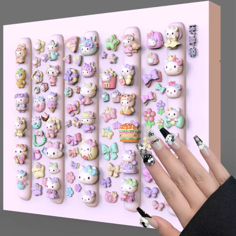 Moule 3D en Silicone pour Nail Art