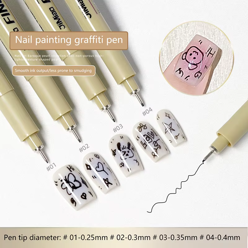 Stylo de ligne de Graffiti pour Nail Art