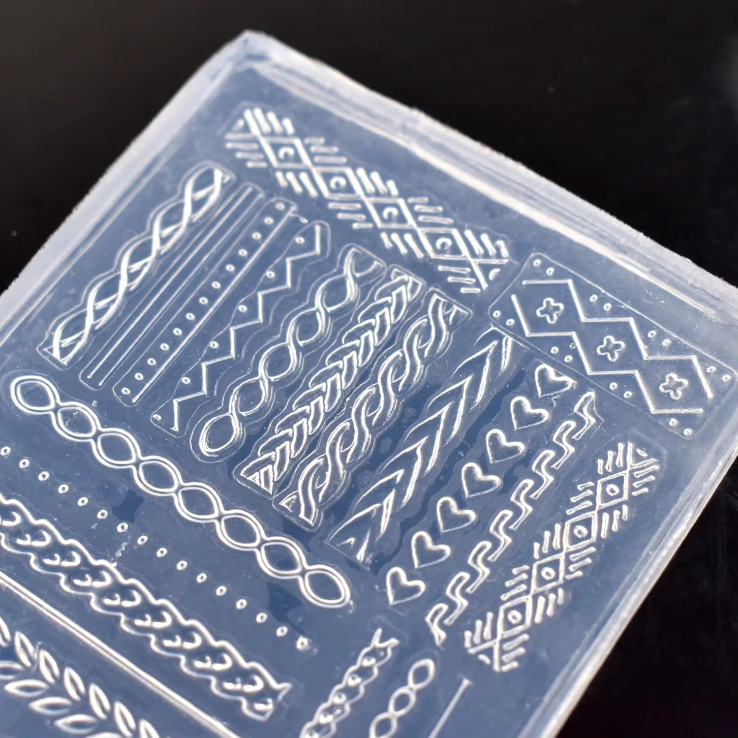 Moule 3D en Silicone pour Nail Art