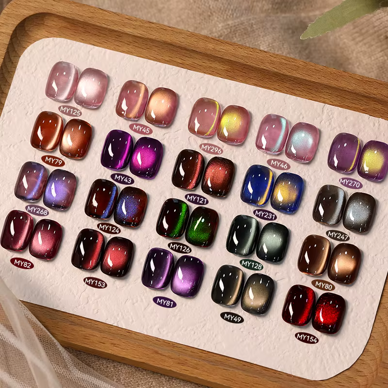 BORN PRETTY 10ml marron violet noir rouge chat vernis Gel magnétique manucure tremper Gel UV