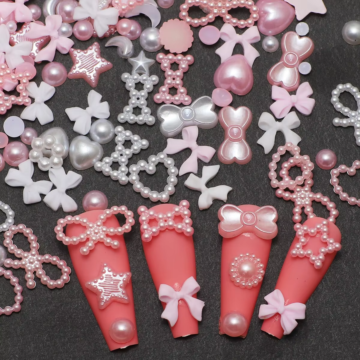 1 boîte d'accessoires pour ongles