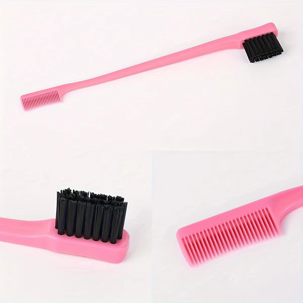 Kit de coiffure pour tous les types de cheveux, ensemble de 7 pièces avec poils de brosse démêlante et brosses à bord Double face, masseur de cuir chevelu pour Salon