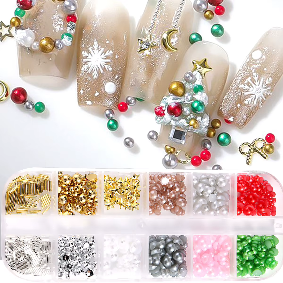 Breloques de Noël pour Nail Art