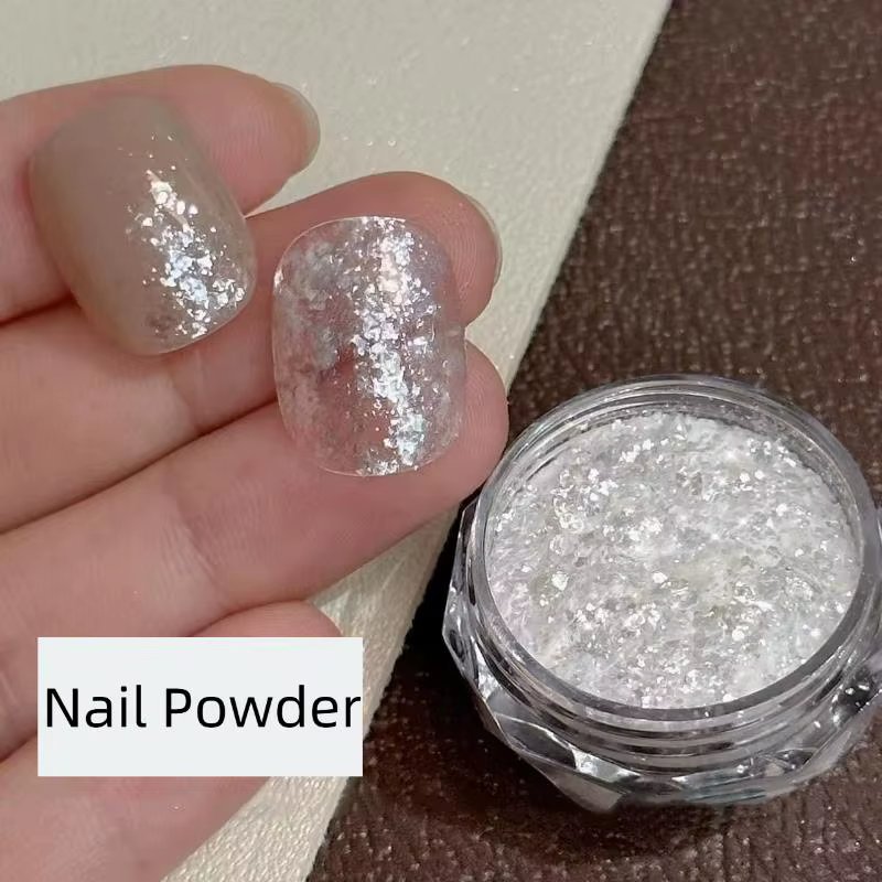 Poudre de neige pour nail art