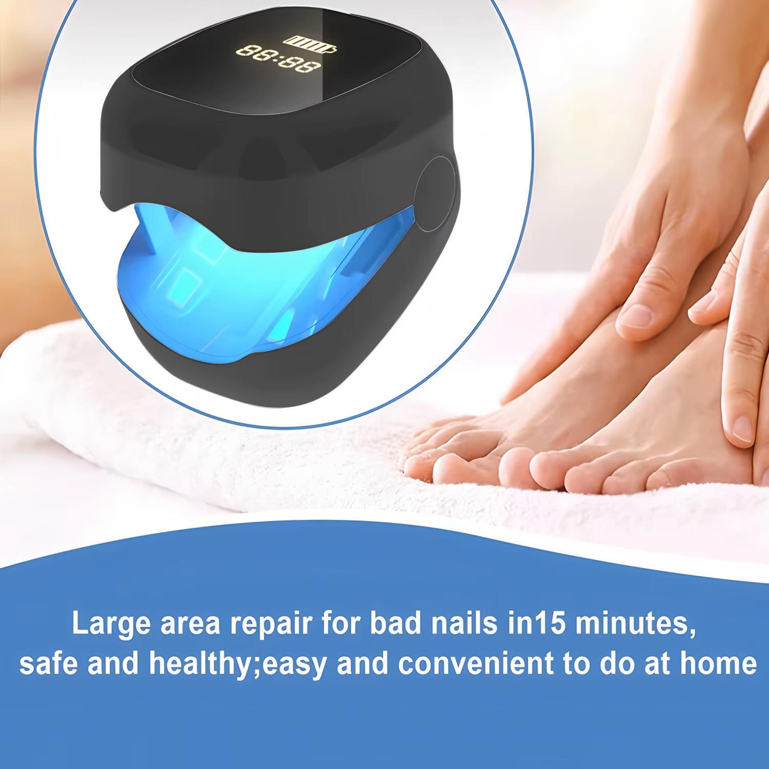 Soins des ongles, traitement fongique