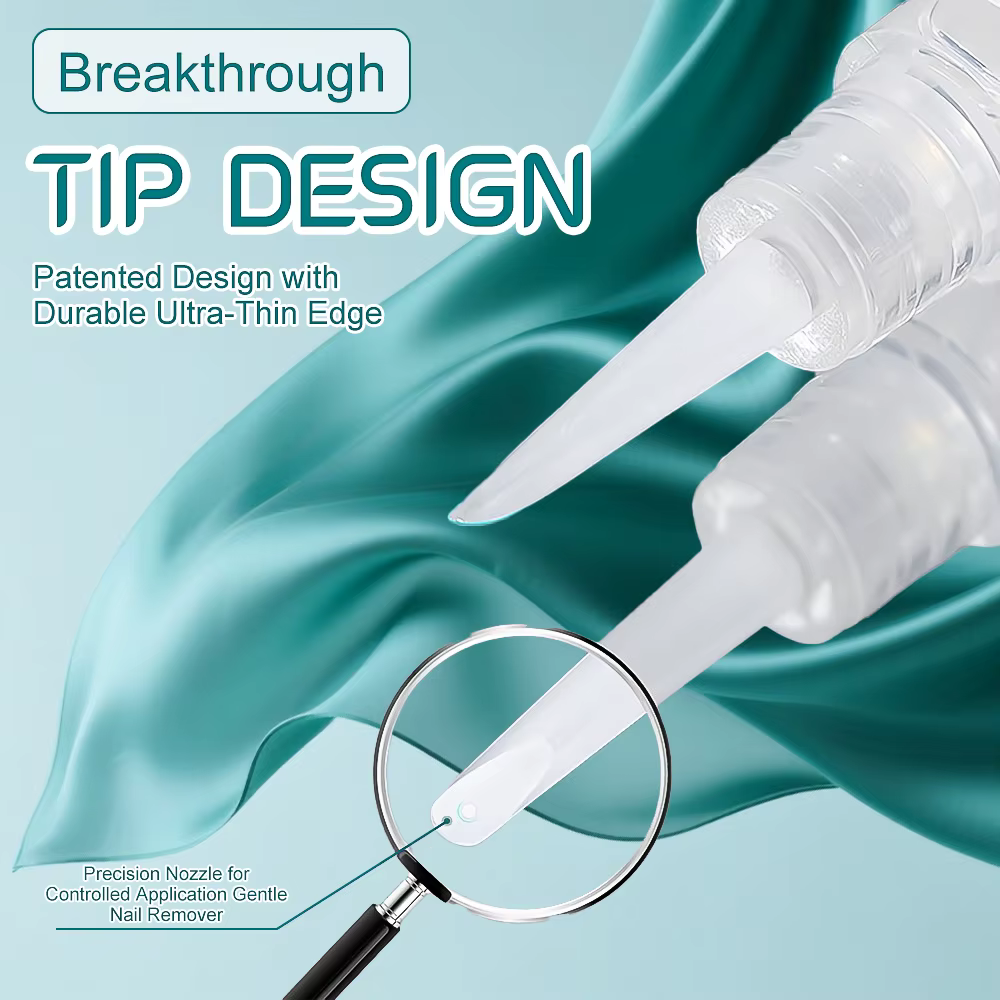 Stylo dissolvant pour colle à ongles - Sans acétone