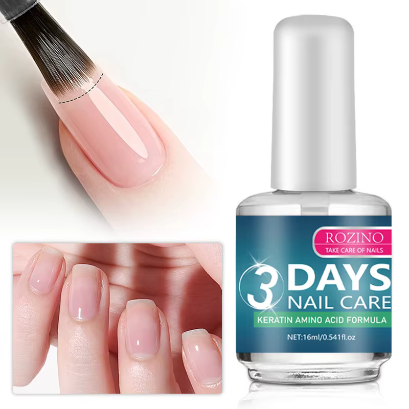 Nouveau Base Coat Nutritionnel Transparent pour Ongles