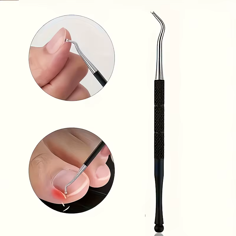 Ensemble de coupe-ongles avec manche long | Essentiel pour la réparation des pieds | Conception ergonomique | Structure