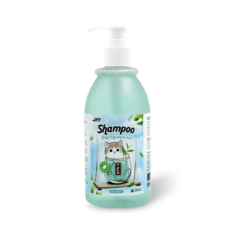 Gel douche pour chat, shampoing au parfum de thé, soins capillaires, élimination des acariens bactéricides, déodorant Anti-démangeaison, nettoyage en profondeur, produits pour animaux de compagnie, 28