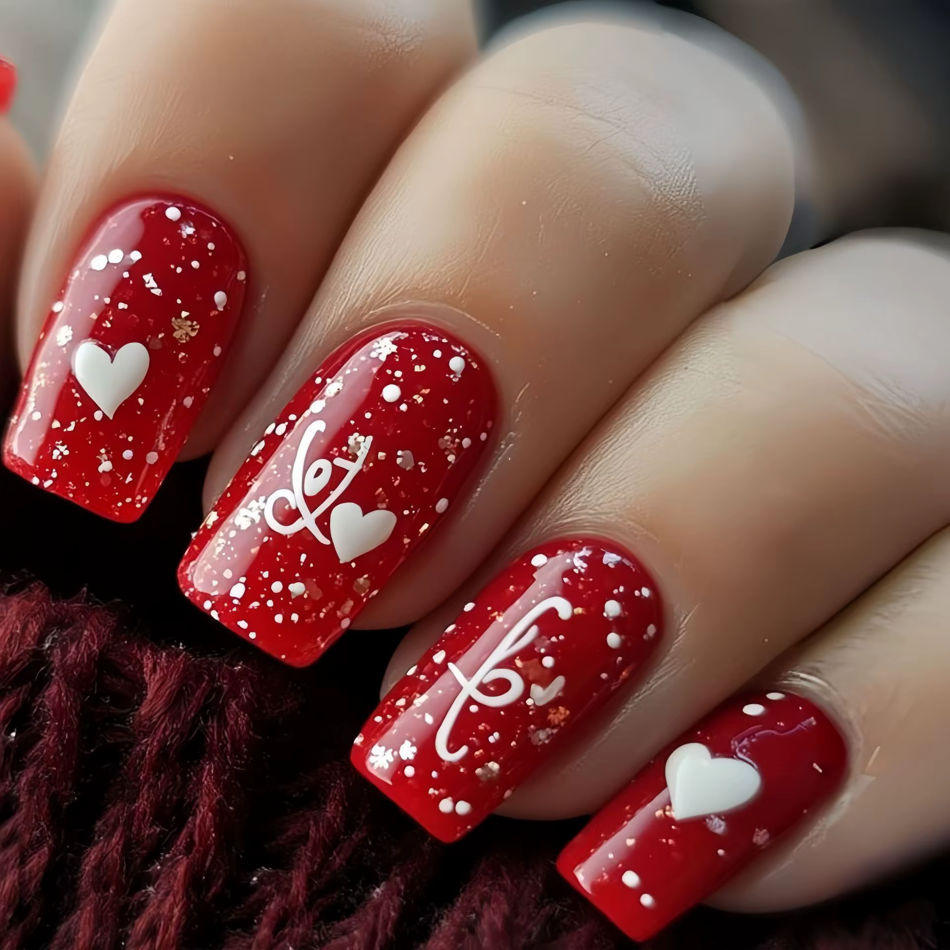 Patchs pour faux ongles de couleur chair