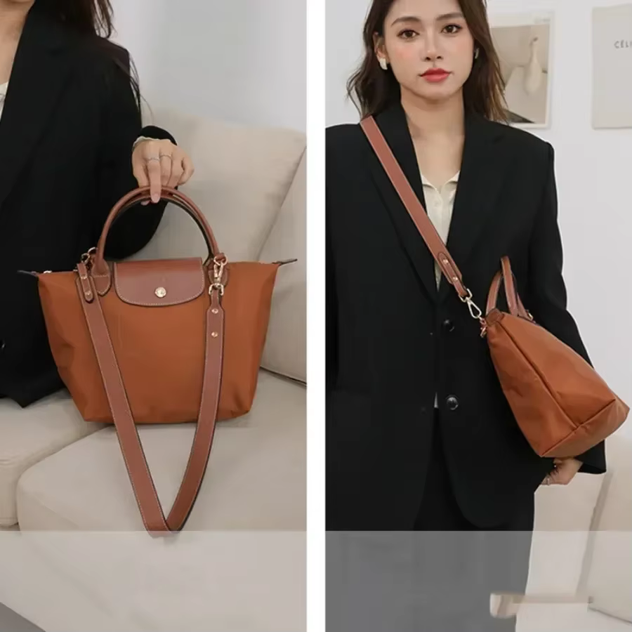 Sangle de remplacement Longchamp réglable, nouvelles poignées pour sacs de bricolage, Modification sans poinçonnage, accessoires de poignée de sac court à bandoulière