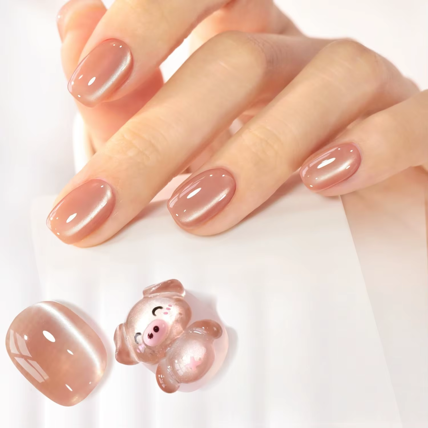Vernis à ongles gel HL Jelly Glass Cat Eye 15ML