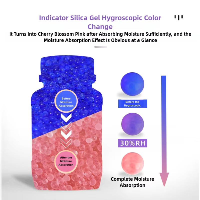 Bouteilles de perles de Gel de silice réutilisables
