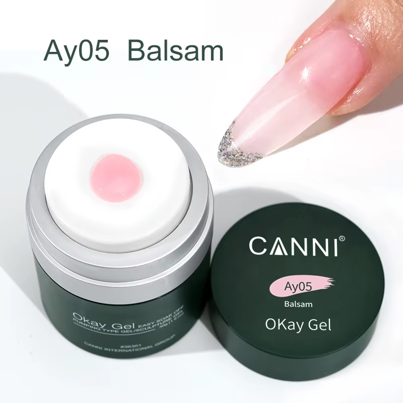 CANNI 30g gelée Rose Extension Gel constructeur rapide Gel à ongles tremper UV LED Construction pompe à Air Sculpture