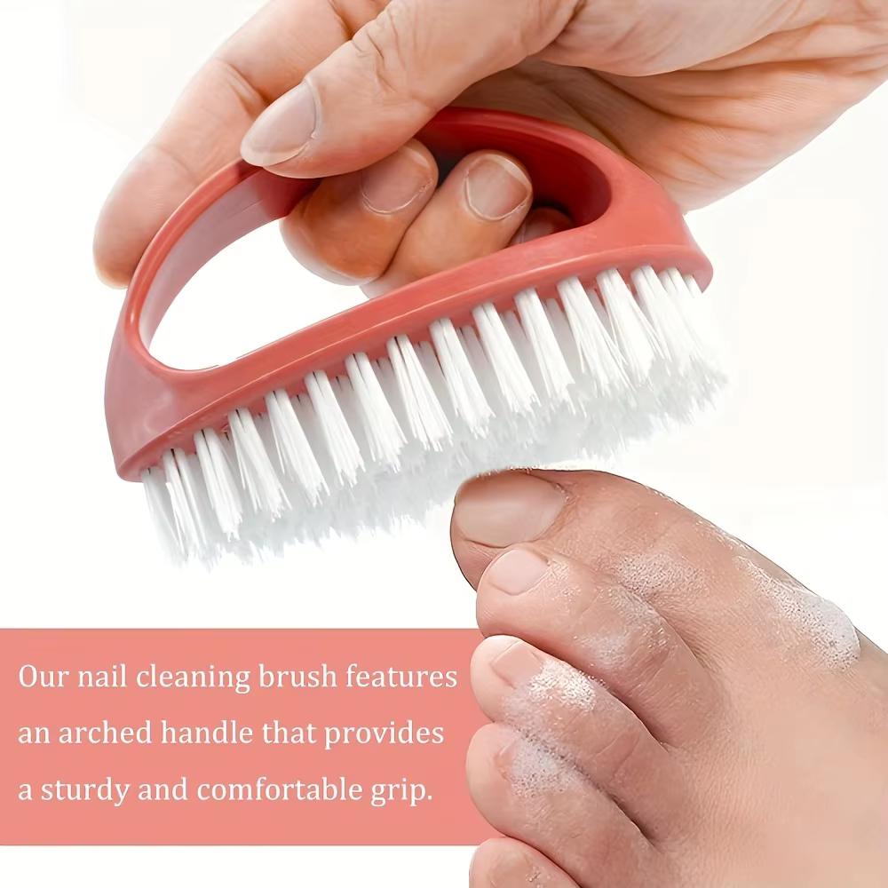 Brosse à ongles robuste avec poils durs | Nettoie en profondeur les mains