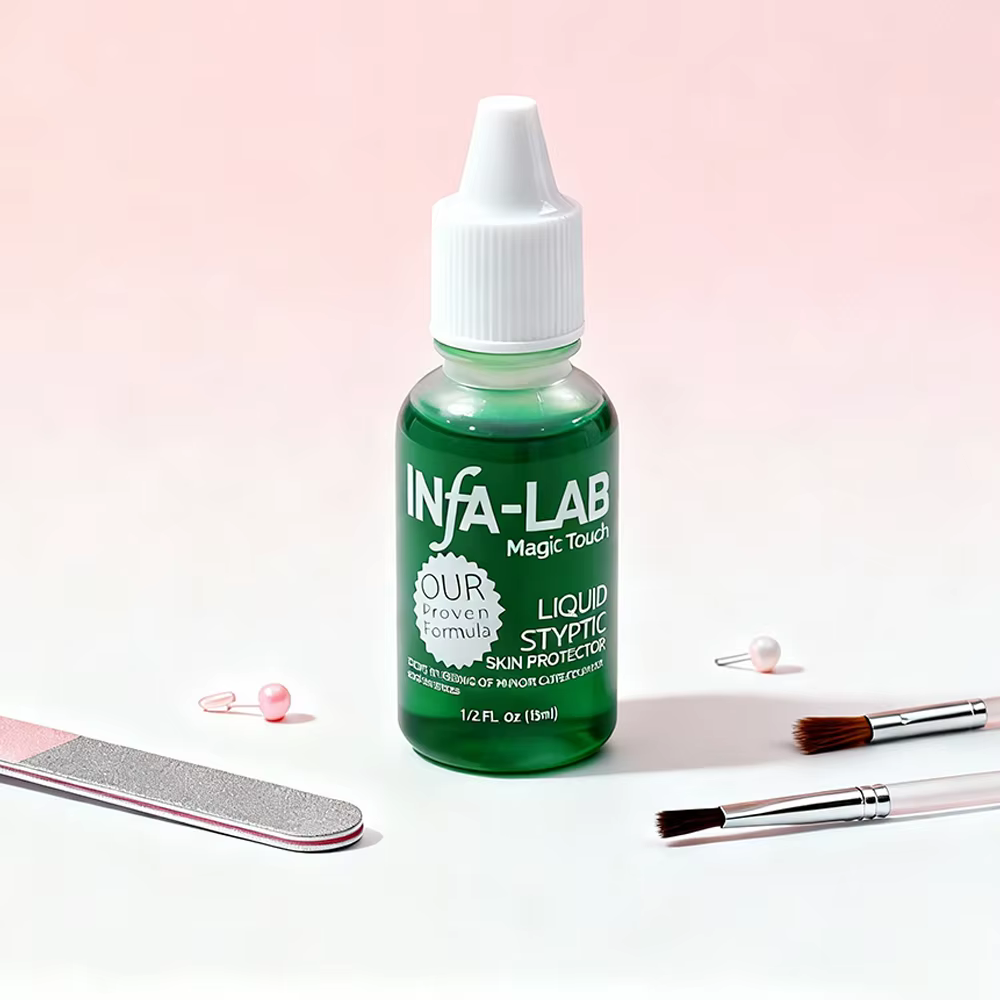 Outil hémostatique de désinfection des ongles