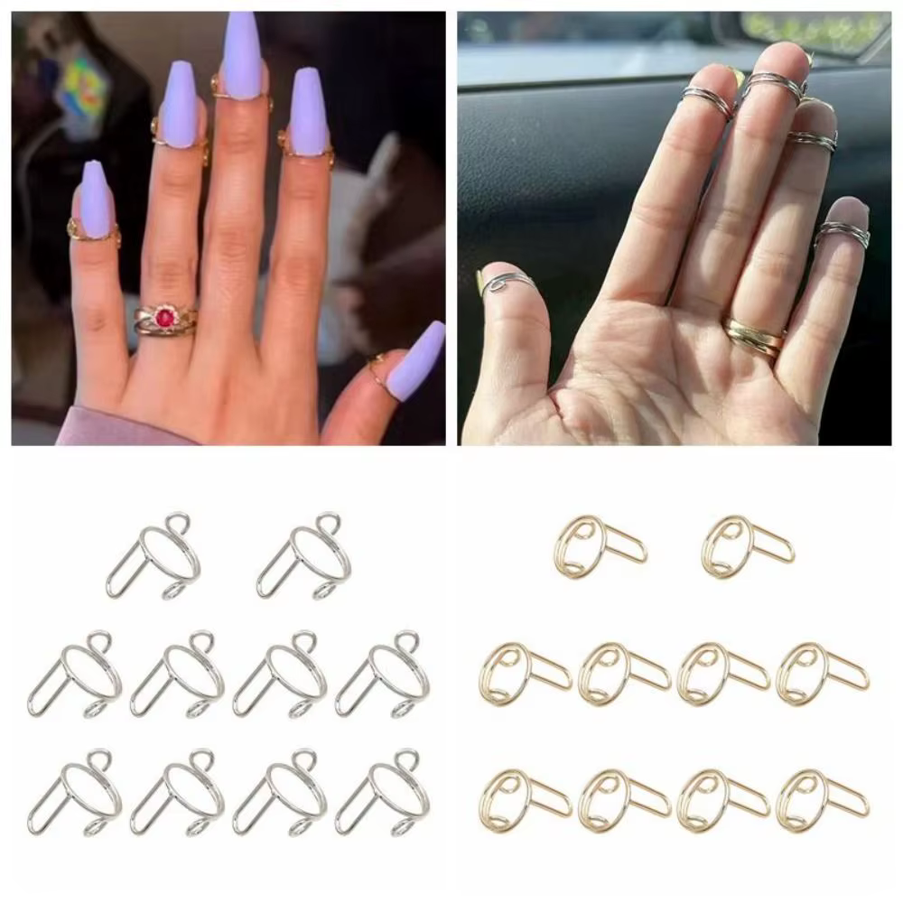 Anneaux d'ongles réutilisables