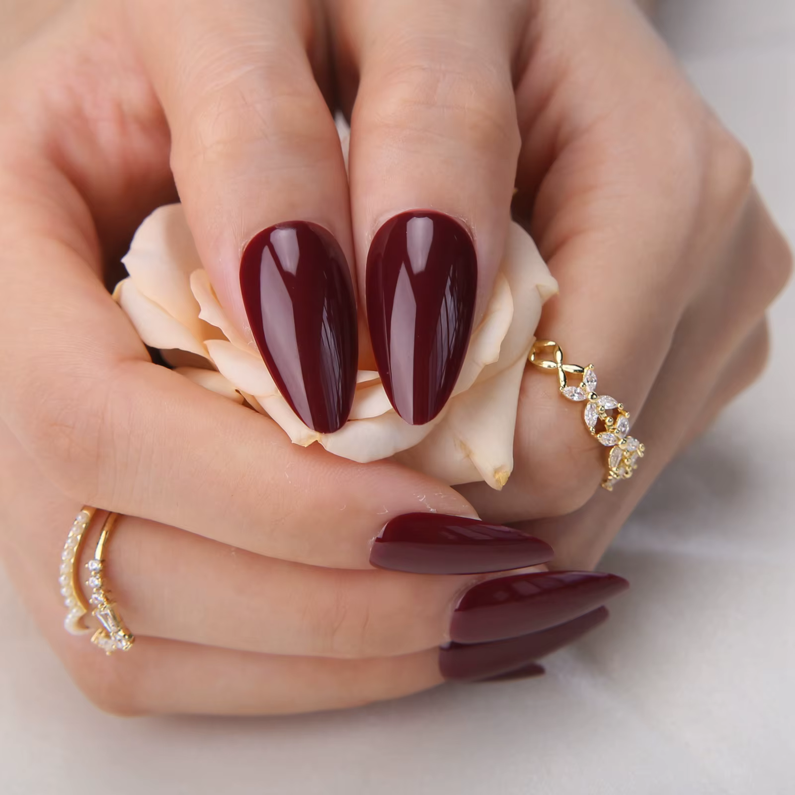 Faux ongles Gel brillant