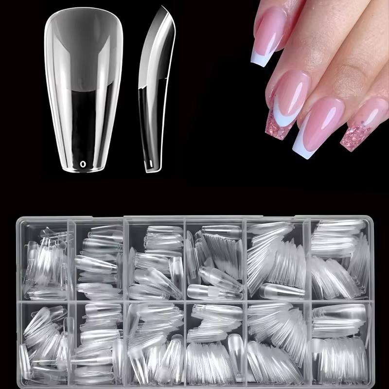 600 patchs pour ongles moyens en forme d'amande
