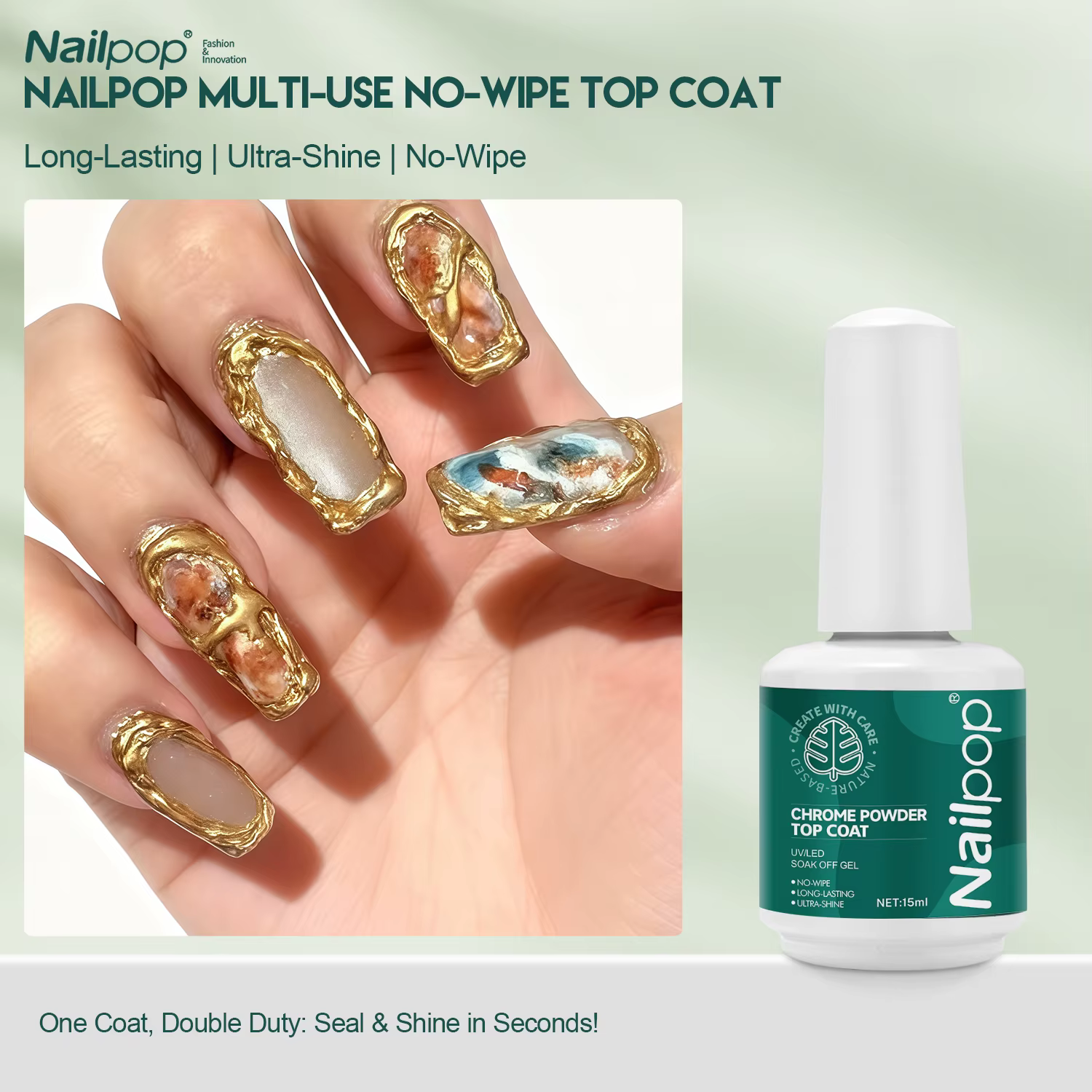 Nailpop Magic Mirror 15ml