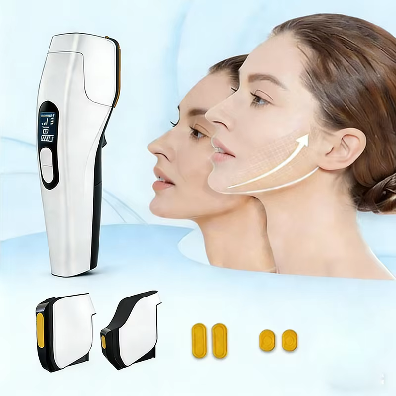 Appareil de lifting du visage Hifu, machine à ultrasons pour massage facial, resserrement de la peau, rajeunissement, anti-âge, mini appareil Hifu