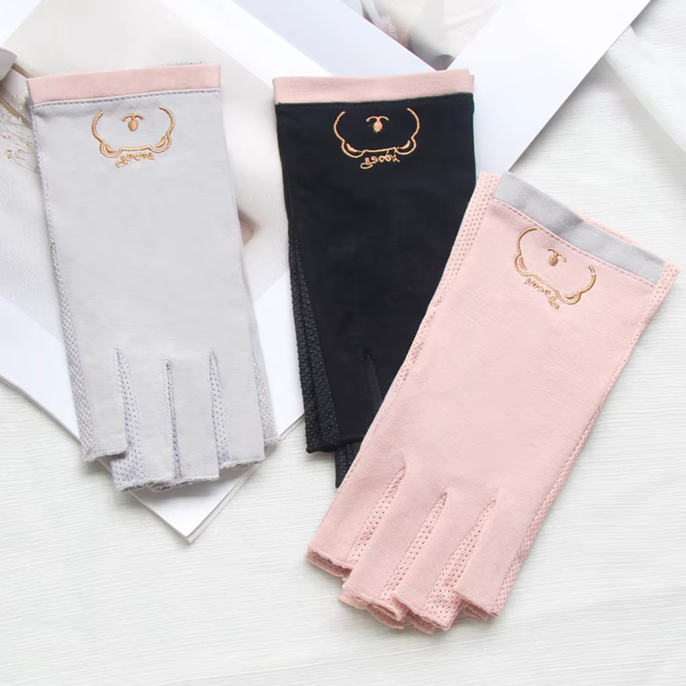 1 paire de gants anti-uv pour ongles
